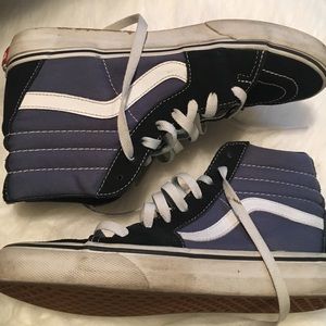 Blue high tops